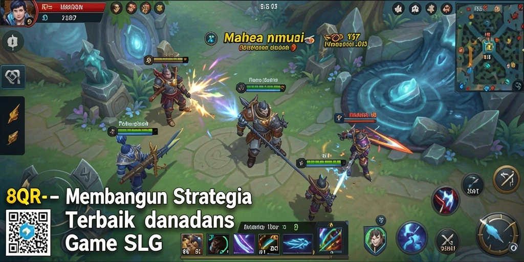 Tampilan gameplay SLG yang menegangkan dan strategis.