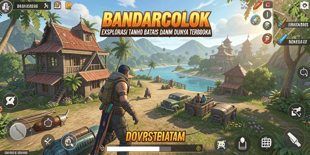 Gameplay BANDARCOLOK yang menarik dalam dunia terbuka.