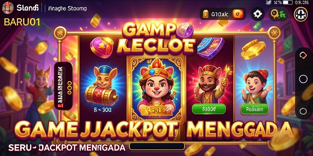 Tampilan gameplay BARU01 yang memukau dengan efek visual menawan.