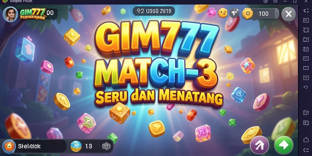 Tampilan gameplay GIM777 yang menarik dan penuh warna.