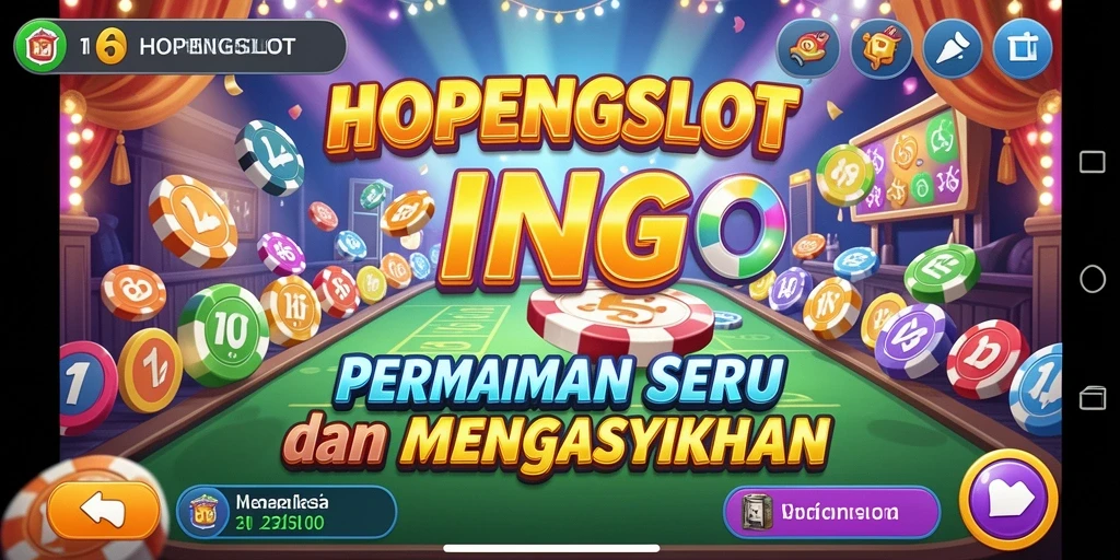 Tampilan gameplay menarik dari HOPENGSLOT dengan antarmuka yang ramah pengguna.