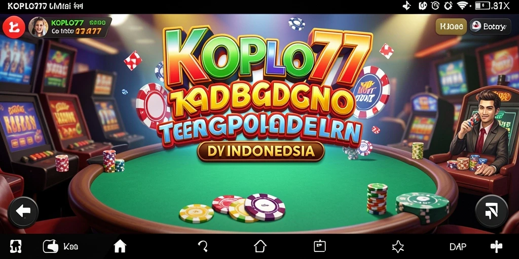 Tampilan menarik dari gameplay KOPLO77 yang menegangkan.
