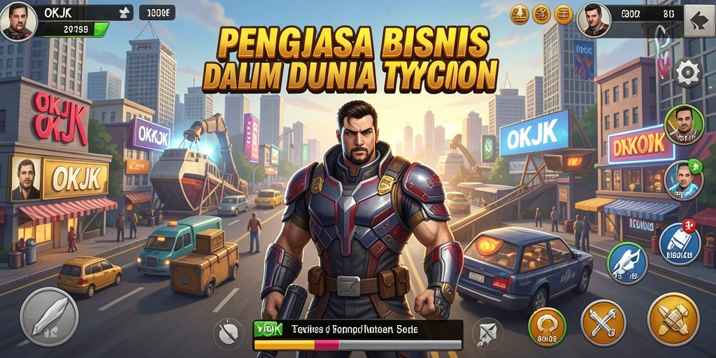 Tampilan gameplay OKJK yang menarik dan menantang.