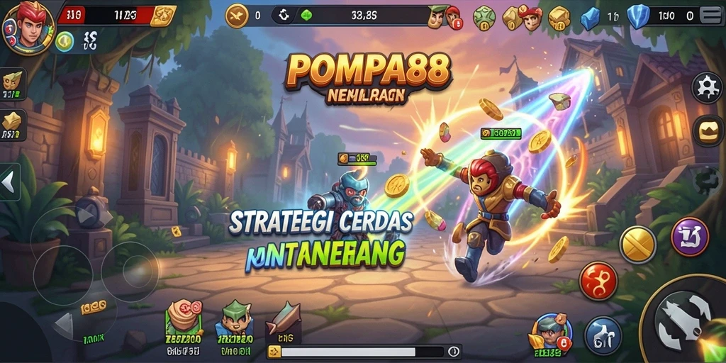 Gameplay seru dan strategi mendalam di POMPA88.