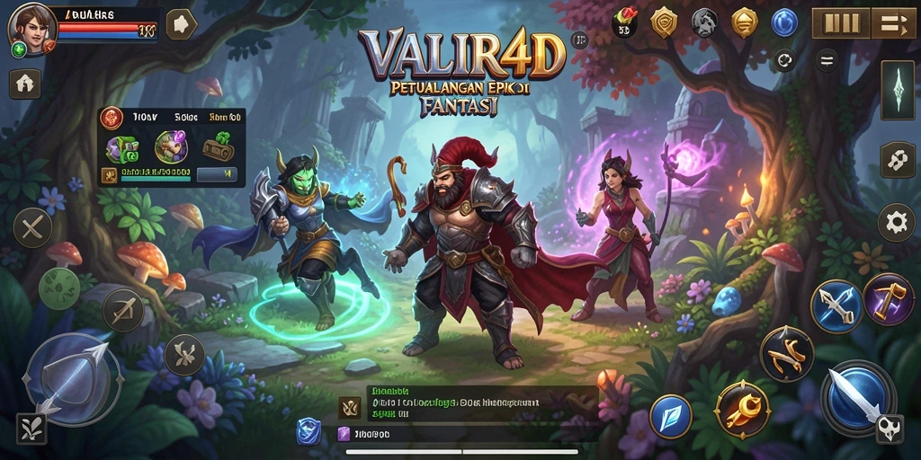 Tampilan screenshot dari gameplay petualangan yang mendebarkan.
